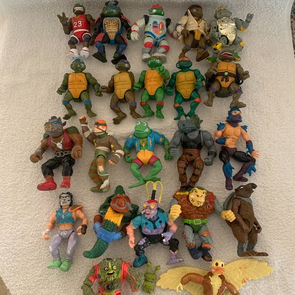 Other - Vintage Teenage Mutant Ninja Turtles Action Figures